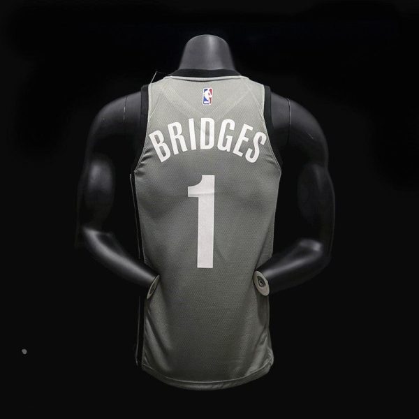 Maillot brooklyn nets 1 bridges nba basket