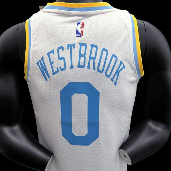 Maillot los angeles lakers 0 westbrook nba basket