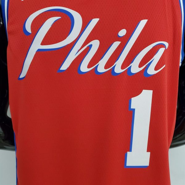 Maillot philadelphia 76ers 1 harden nba basket