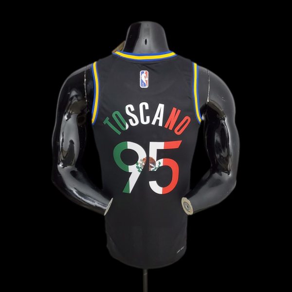 Maillot  golden state warriors 95 toscano nba basket