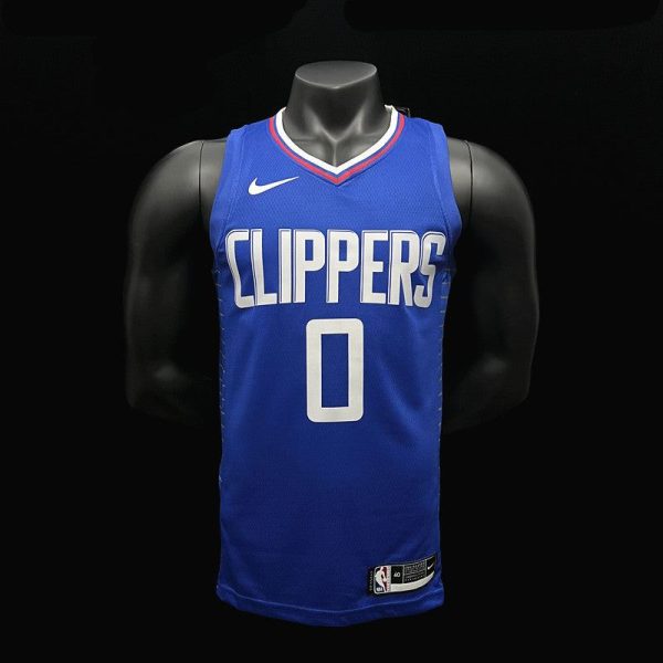 Maillot los angeles clippers 0 westbrook nba basket