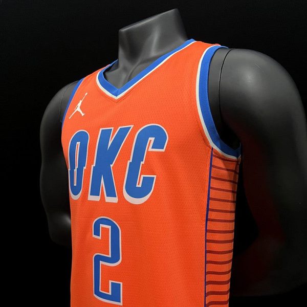 Maillot oklahoma 2 nba basket