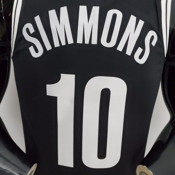 Maillot brooklyn nets 10 simmons nba basket