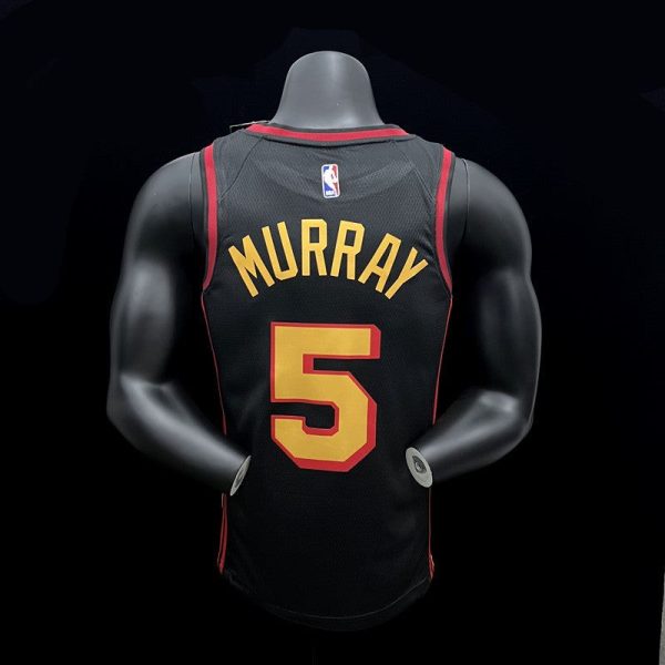 Maillot atlanta hawks  5 murray nba basket