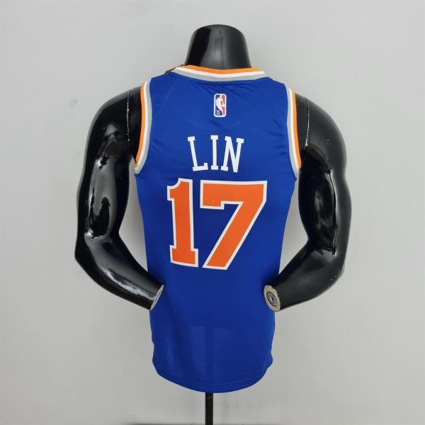 Maillot new york knicks 17 lin nba basket