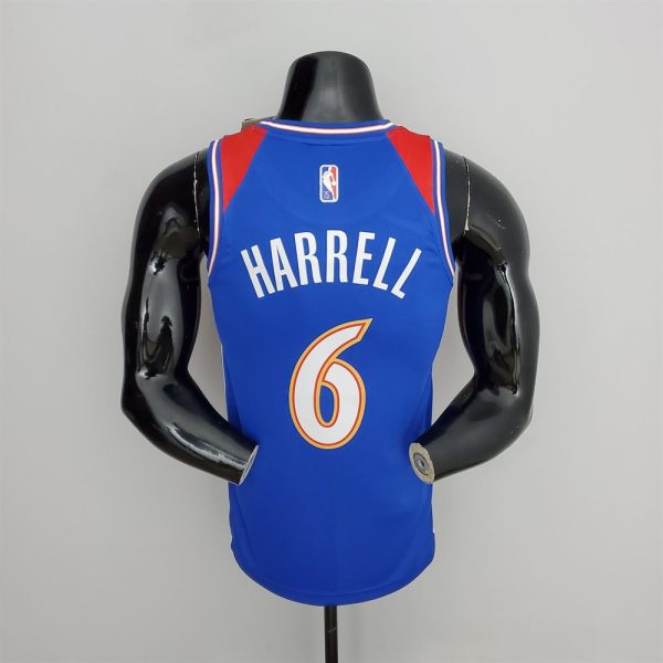 Maillot washington wizards 6 harrell nba basket