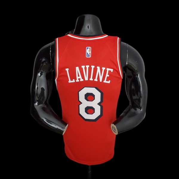 Maillot chicago bulls 8 lavine nba basket