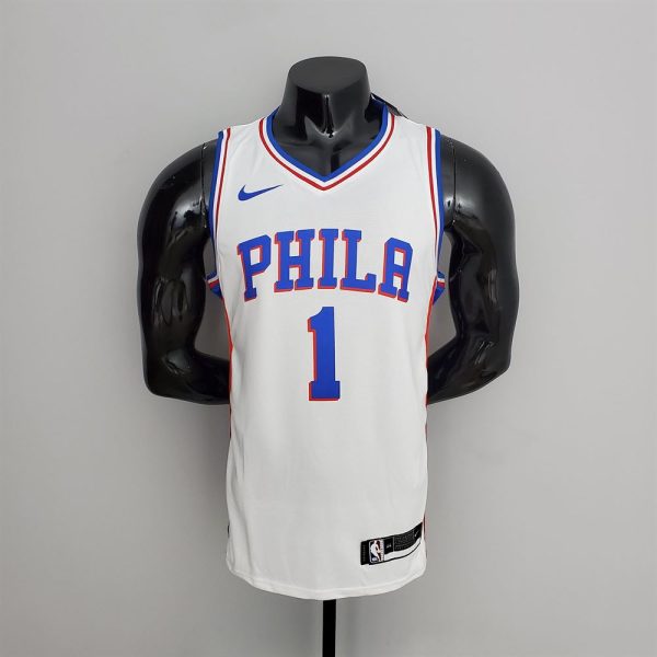 Maillot philadelphia 76ers 1 harden nba basket