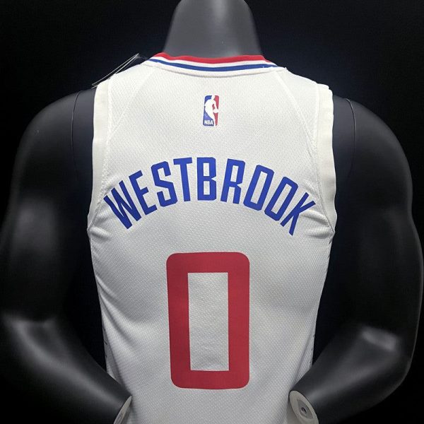 Maillot los angeles clippers 0 westbrook  nba basket