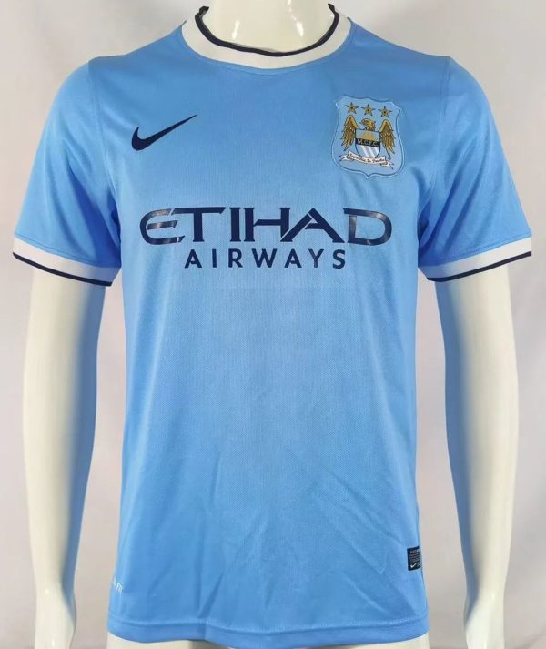 Manchester city maillot retro 2013 2014