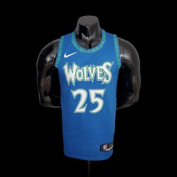 Maillot minnesota timberwolves 25 rose nba basket