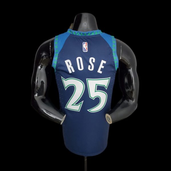 Maillot minnesota timberwolves 25 rose nba basket