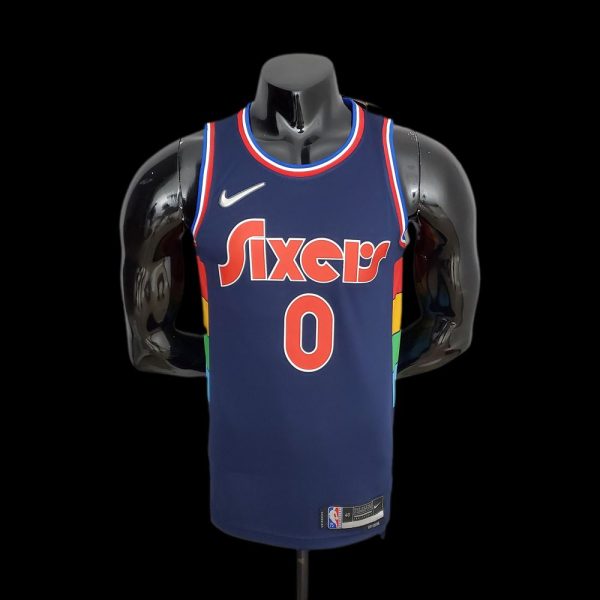 Maillot philadelphia 76ers 0 maxey nba basket