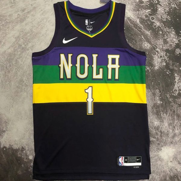 Maillot pelicans nouvelle orléans 1 williamson nba basket