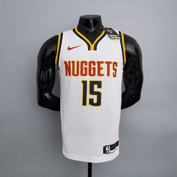 Maillot denver nuggets 15 jokic  nba basket