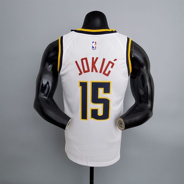 Maillot denver nuggets 15 jokic  nba basket