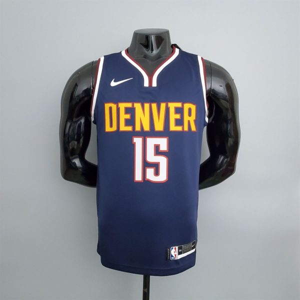 Maillot denver nuggets 15 jokic  nba basket