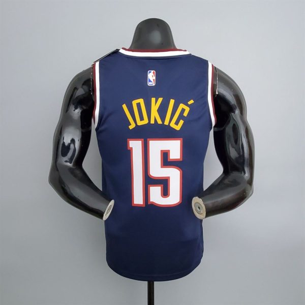 Maillot denver nuggets 15 jokic  nba basket