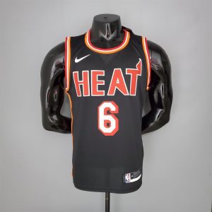 Maillot Miami Heat 6 JAMES NBA Basket