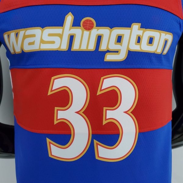 Maillot washington wizards 33 kuzma  nba basket