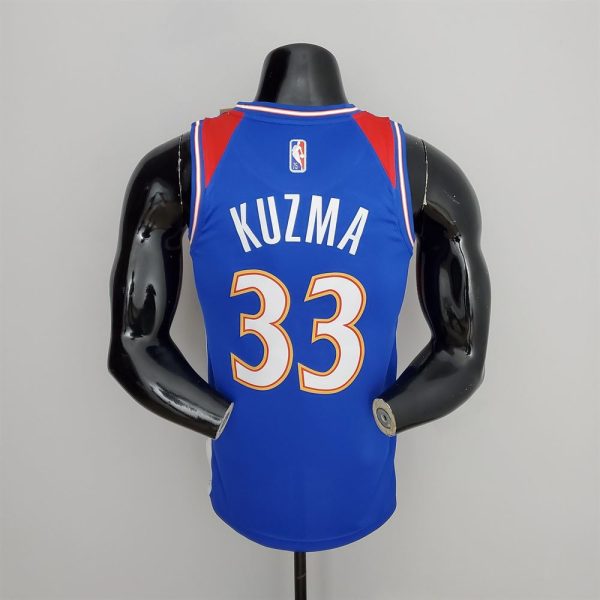 Maillot washington wizards 33 kuzma  nba basket