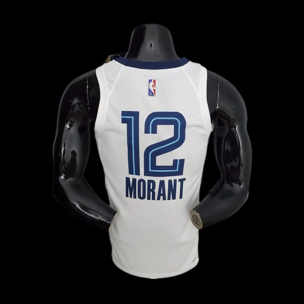 Maillot memphis grizzlies 12 morant nba basket