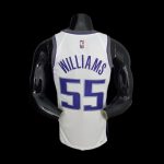 Maillot Sacramento Kings 55 Williams Basket NBA