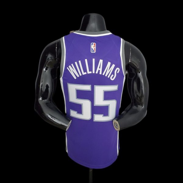 Maillot sacramento kings 55 williams basket nba