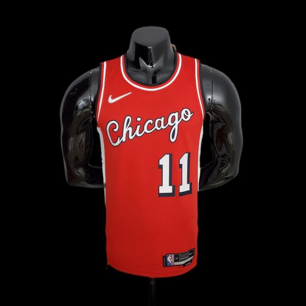 Maillot chicago bulls 11 derozan nba basket