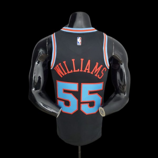 Maillot sacramento kings 55 williams basket nba