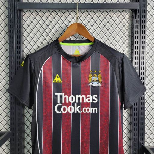 Manchester city maillot foot retro 2008 2009 extérieur