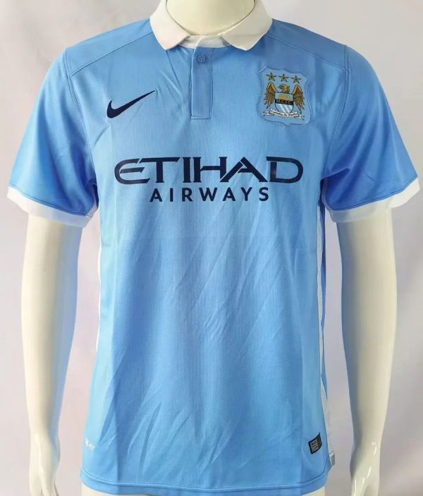 Manchester city maillot retro 2015 2016