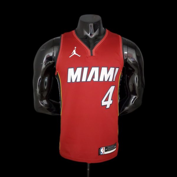 Maillot miami heat 4 oladipo nba basket