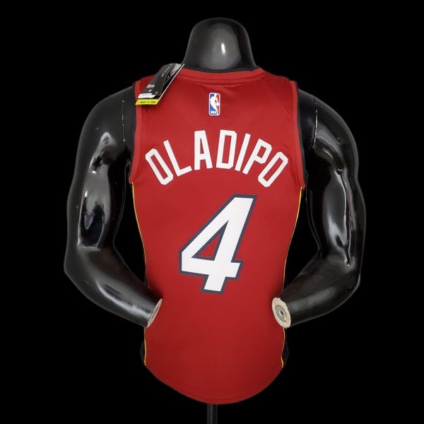 Maillot miami heat 4 oladipo nba basket