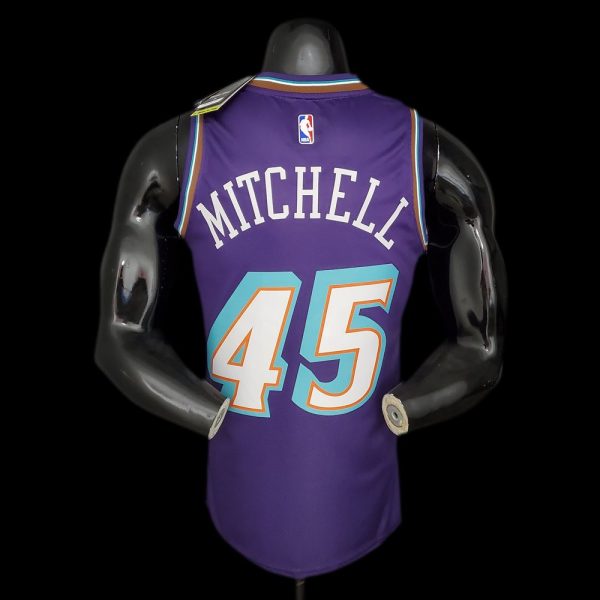 Maillot utah jazz 45 mitchell nba basket