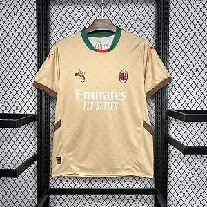 Ac milan jersey football concept gucci 2024 2025