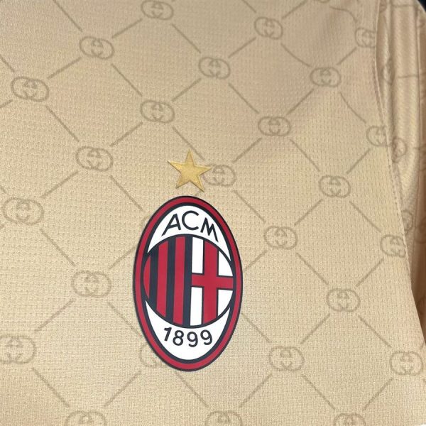 Ac milan maillot foot concept gucci 2024 2025