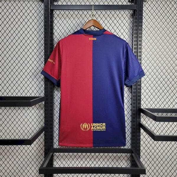 Fc barcelone maillot foot 2024 2025 domicile coldplay