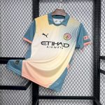 Manchester City maillot foot 2024 2025 Fourth