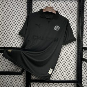 Olympique de Marseille maillot foot 125 ans 2024 2025 OM  noir