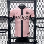 Paris Saint Germain PSG maillot foot 2024 2025 third rose