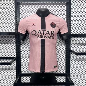 Paris Saint Germain PSG maillot foot 2024 2025 third rose