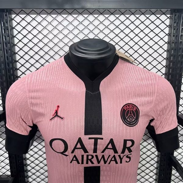 Paris saint germain psg maillot foot 2024 2025 third rose